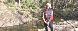 Denise bushwalking