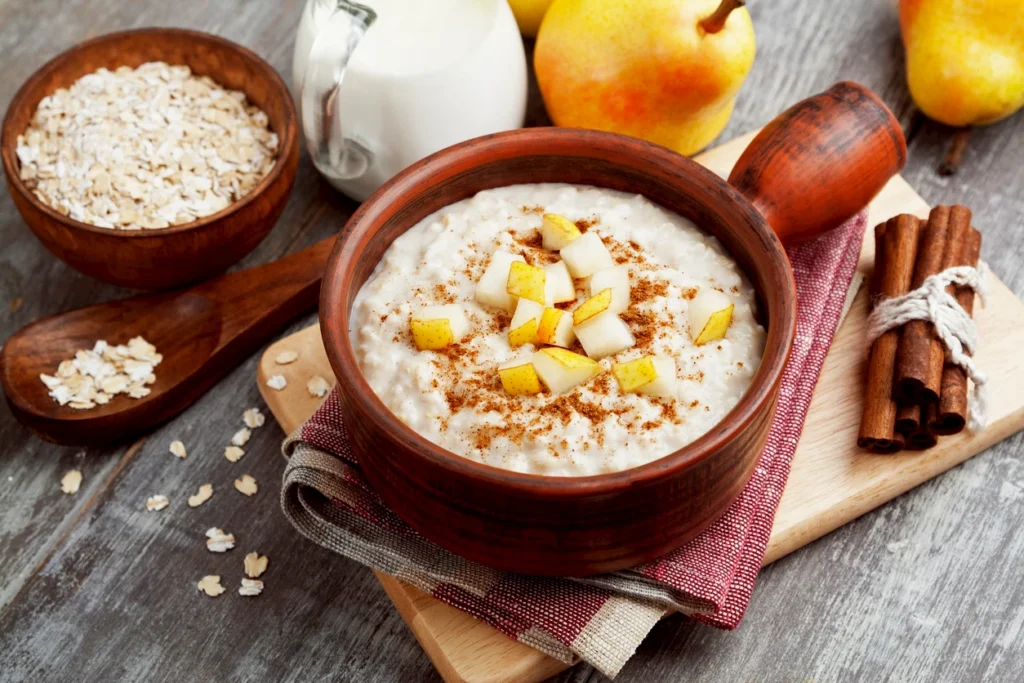 Cinnamon-pear-porridge