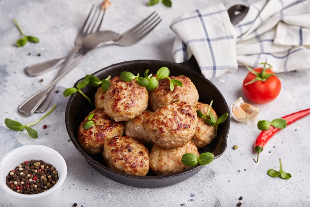 Asianporkrissoles