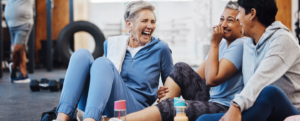 Group of women at gym