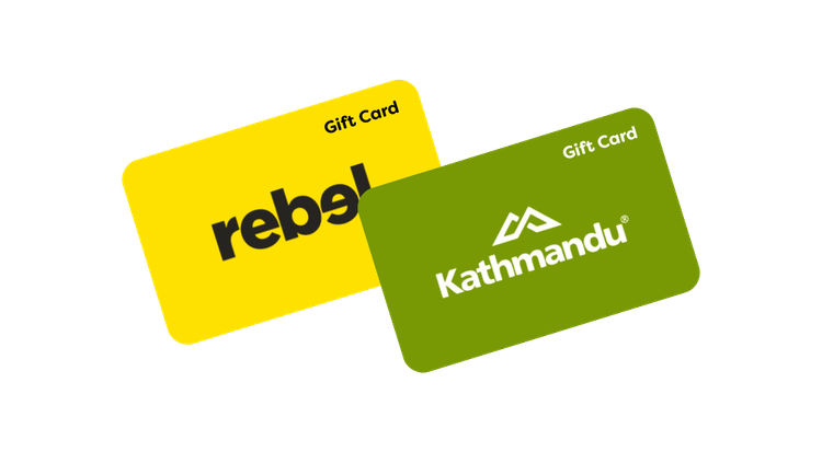 Gift cards - rebel and Kathmandu (1)